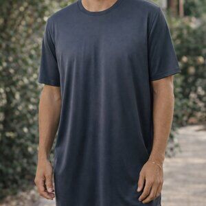 Men’s Tek Gear Gray Dry Tek‎ Short Sleeve Shirt XXL Tall | Athletic Fit